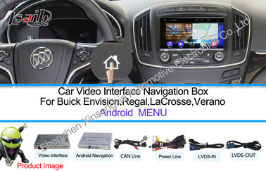 Système de navigation de multimédia d'interface de voiture de WIFI/TMC Android pour Buick 800 * 480