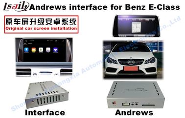 Interface visuelle de multimédia automatiques d'interface du benz NTG 4,5 Android pour la version 2012