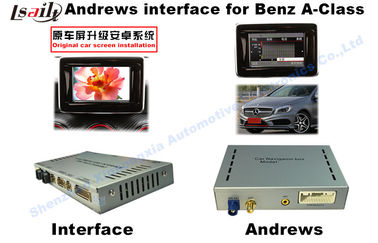 Interface visuelle de multimédia d'écran tactile pour le nouveau benz A/classe de B/C