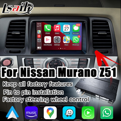 Interface automatique Android Carplay sans fil pour Nissan Murano Z51 IT08 08IT par Lsailt