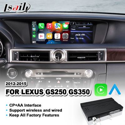 Interface automatique sans fil d'Android Carplay pour Lexus GS250 GS350 GS 350 2012-2015