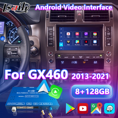 Lsailt Système multimédia Android Interface de jeu de voiture pour Lexus GX 460 GX460 2013-2021
