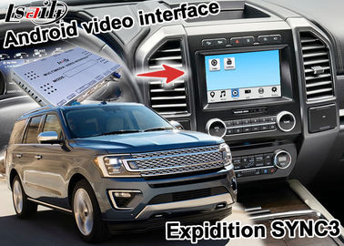 Automobile androïde carplay sans fil facultative de dispositifs de navigation de généralistes de boîte de navigation de voiture d'androïde de la SYNCHRONISATION 3 d'Expidition
