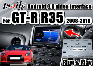 L'interface automatique d'Android soutiennent les caméras carplay et inverses et l'automobile androïde pour 2008-2010 R35 GTR GTR
