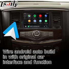 Interface 2011-2017 visuelle automatique de Nissan Patrol Armada Y62 Android Carplay sans fil