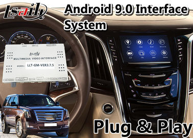 Boîte de navigation de généralistes de Cadillac Escalade Android Carplay pour le système de RÉPLIQUE de XT5 CTS