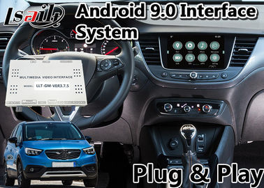 Boîte de navigation d'Android GPS pour 2014-2019 le système d'Opel Crossland X Intellilink, Bluetooth OBD
