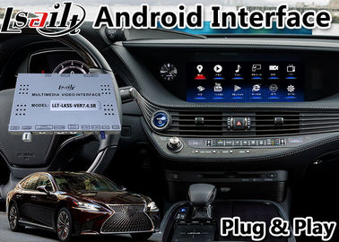 Interface visuelle de langue d'Android de dispositif multi de navigation pour Lexus LS LS500 LS500H 2019-2020