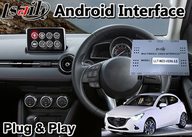 Interface visuelle de Lsailt Android pour la navigation modèle Carplay 3GB RAM de Mazda 2 2014-2020 With Car GPS