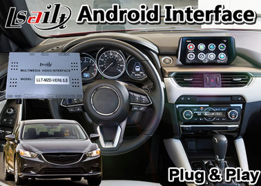 L'interface visuelle de multimédia de Lsaitl Android pour Mazda 6 2014-2020 voitures MZD relient le système, navigation Mirrorlink de GPS