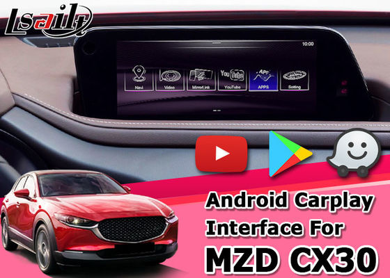 Interface d'Android pour l'interface 2020 de youtube de navigation de Mazda CX30 GPS