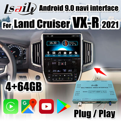 PX6 CarPlay/multimédia d'Android connectent ont inclus Android automatique, YouTube pour Land Cruiser 2020-2021 VX-R