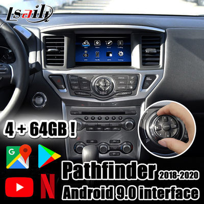 Interface de vidéo de Lsailt PX6 4GB CarPlay&amp;Android avec Google, youtube, automobile d'Android pour 2018 maintenant Pathfiner R52