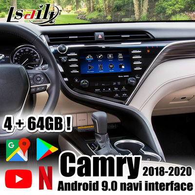 Interface de voiture de 4GB PX6 Android 9,0 Toyota Android pour l'appui Netflix, YouTube, CarPlay, jeu de Camry 2018-2021 de Google