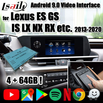 4GB CarPlay/multimédia d'Android se connectent par interface pour Lexus à YouTube, NetFlix, Waze NX LX GX RX LC CT RC LS