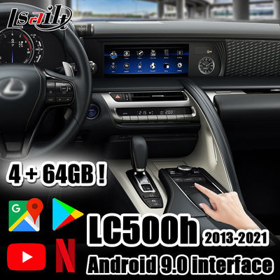 Boîte de GPS Android pour l'interface 2013-2021 Android avec CarPlay, YouTube, automobile de vidéo de LEXUS LX570 LC500h d'Android par Lsailt