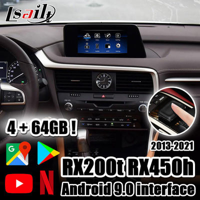 Lsailt Lexus Video Interface pour 2013-2021 NX avec CarPlay, NetFlix, automobile d'Android pour RX200t RX450h LX570 LX460d