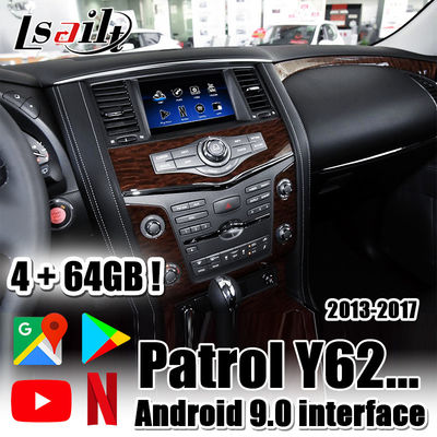 Activation automatique de voix de soutien d'interface d'Android de navigation de Lsailt 4+64GB GPS avec CarPlay, NetFlix pour Nissan