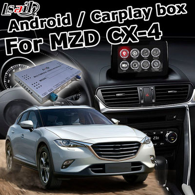 La vidéo de multimédia de Mazda CX-4 CX4 connectent l'interface androïde automatique androïde carplay facultative