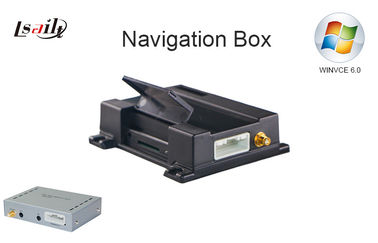 La boîte de navigation de voiture de GPS pour le système de tiret d'écran de JVC DVD réalisent USB reflétant vrai, contact Navi