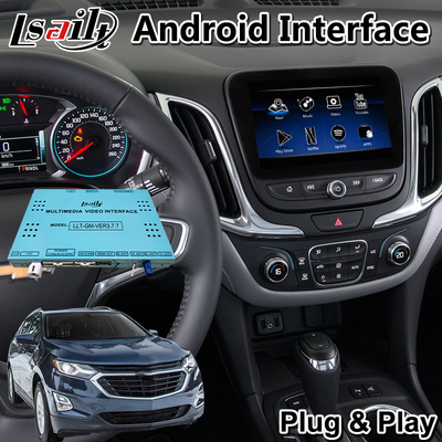 Interface multimédia Lsailt Android Carplay pour système Chevrolet Equinox Traverse Tahoe Mylink
