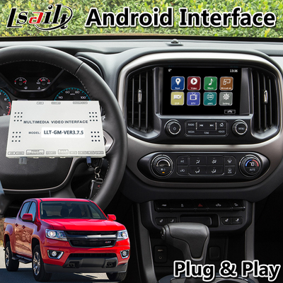 Interface visuelle de multimédia d'Android pour Chevrolet le Colorado/le système 2015-2020, navigation MyLink d'impala de GPS