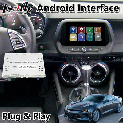 Interface visuelle de multimédia de Chevrolet Android pour l'automobile sans fil d'Android de navigation de Camaro Carplay GPS