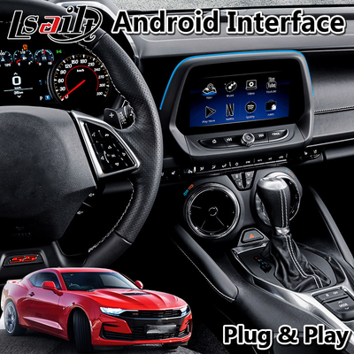 Interface visuelle de Lsailt Android Carplay pendant 2016-2018 l'année Chevrolet Camaro Malibu