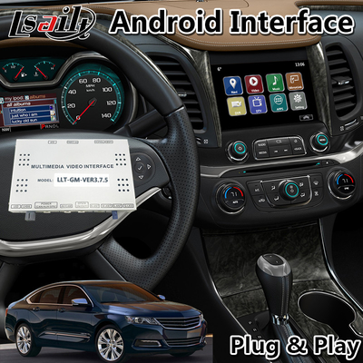 Les multimédia de Lsailt Android Carplay se connectent par interface pour Chevrolet Impala le Colorado Tahoe à l'automobile sans fil d'Android