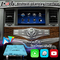 Interface de Lsailt Android Carplay pour Nissan Patrol Y62 2011-2017 avec la navigation Youtube de GPS