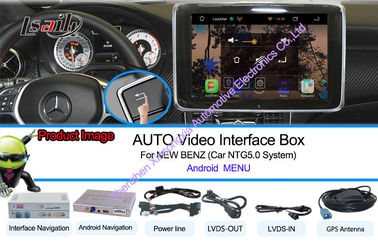 Unité centrale de traitement de BENZ Android Car Interface 800*480 HVGA 1.2GHZ avec la navigation 9 de contact - 12V