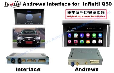 Tension locale 2015 ou 2016 de l'interface 9-12v de voiture d'Infiniti Q50 Android