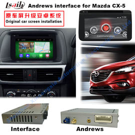 Interface visuelle de multimédia de voiture d'Android 4,4 pour 2016 Mazda3/6/CX -3/CX -5