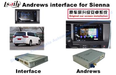 Interface automatique 3 de Sienna Android - interface visuelle de navigation de route