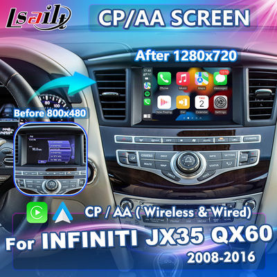 Lsailt Wireless Android Auto Multimedia Carplay Écran pour le 2011-2016 Infiniti JX35 QX60