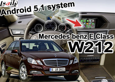 Système de navigation de multimédia de voiture d'Android GPS pour la classe W212 du benz E de Mercede