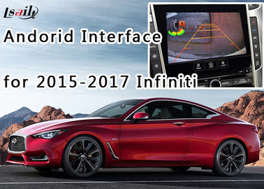 Interface 2015-2017 automatique d'Infiniti Android + boîte de navigation d'Android avec Mirrorlink intégré, WIFI intégré