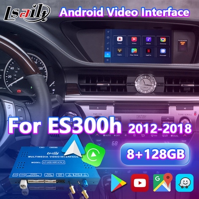 Lsailt CP AA Interface multimédia Android pour 2012-2018 Lexus ES250 ES300H ES350 ES200 ES