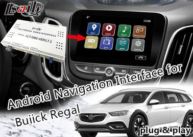 De Buick de voiture d'interface réseau visuel de WIFI de carte en ligne - avec les informations routières en temps réel