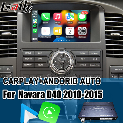 Intégration OEM Interface Apple CarPlay sans fil pour le Navara D40 Nissan Pathfinder R51 2010-2016 Android Auto,Plug and Play, Mirror Link