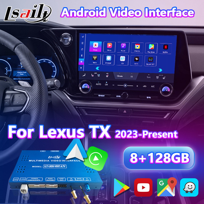 Lsailt Android Carplay Interface vidéo multimédia pour 2023-présent Lexus TX TX350 TX500h