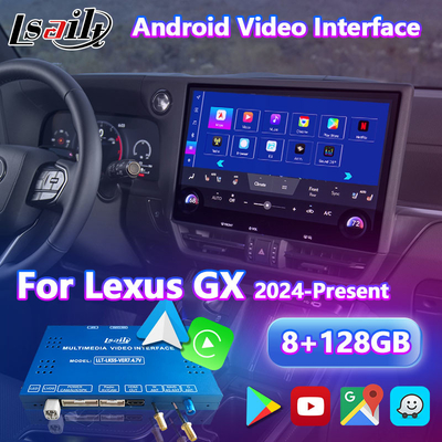 Lsailt Android Carplay Interface vidéo multimédia pour 2024-présent Lexus GX GX550