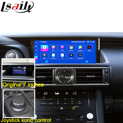 Android 13 Écran Android 10,25 pouces Affichage multimédia pour Lexus IS200T IS300H 2015-2020 WIFI, HDMI, Bluetooth, CarPlay sans fil