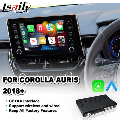 Interface Lsailt Android Auto Carplay sans fil pour Toyota Corolla Auris 2018-Présent