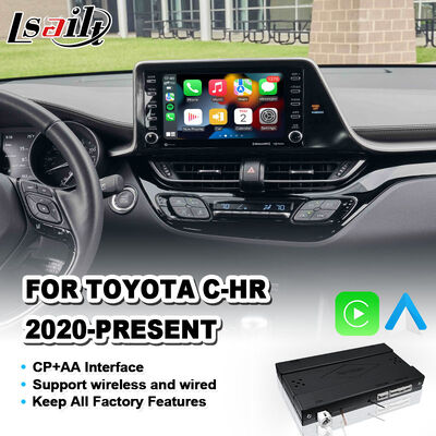 Lsailt Wireless Android Auto Carplay Interface pour la Toyota C-HR CHR de 2020 et actuelle