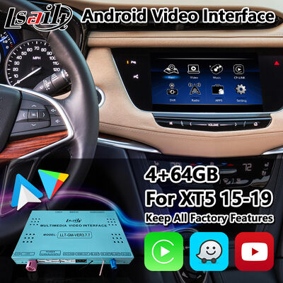 Lsailt Android Navigation Carplay Interface vidéo pour le système Cadillac XT5 Platinum CUE 2016-2019