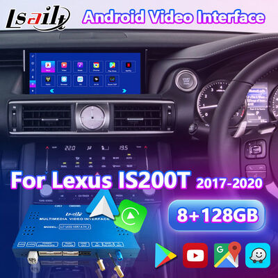 Lsailt Android Carplay Interface pour le Lexus IS200T IS300H IS350 IS300 F Sport AWD IS XE30 2017-2020