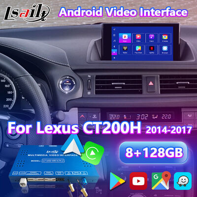 Lsailt Android Interface vidéo pour Lexus CT200h CT F Sport contrôle de souris 2014-2017