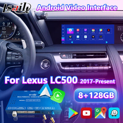 Lsailt Android Carplay Interface vidéo Lexus pour 2017 Lexus LC 500h 500 LC 500 LC 500h