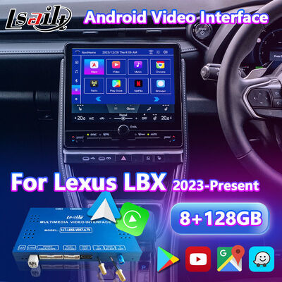 Interface vidéo multimédia Android pour le Lexus LBX 2023